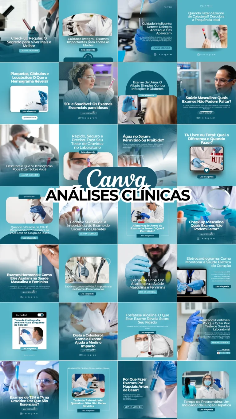 SAÚDE - ANALISES CLINICAS