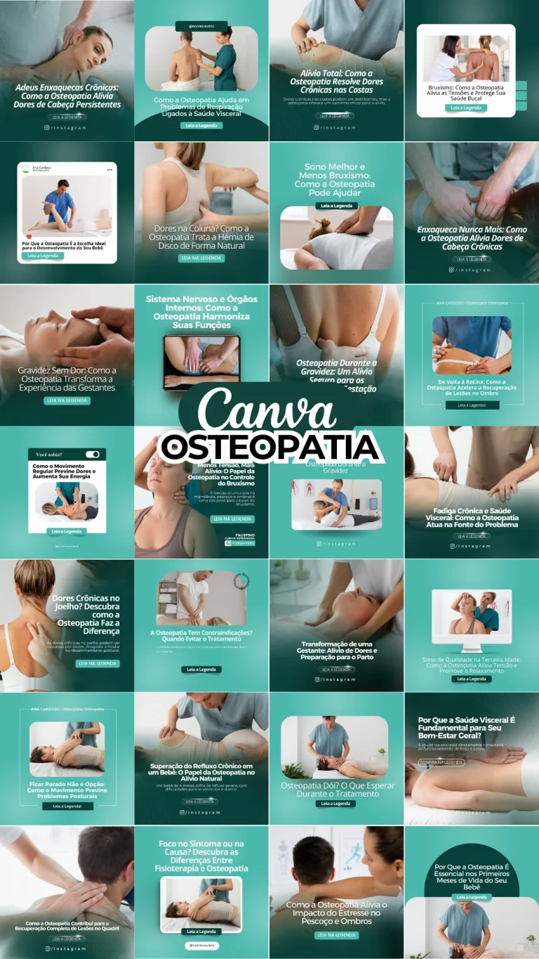 SAÚDE - OSTEOPATIA